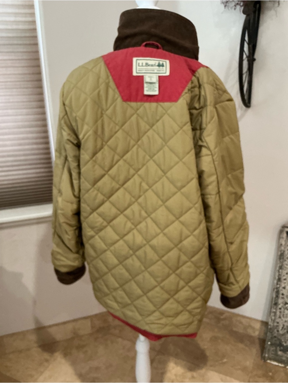 Vintage L.L. Bean Canvas/Fully Insulated Barn Coat Size M - Picture 6 of 10